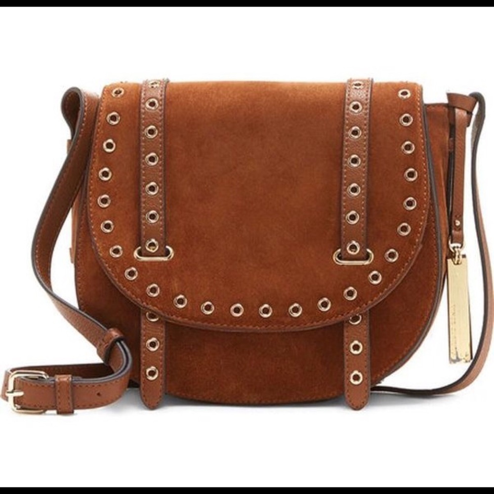New Vince Camuto Crossbody Purse Dark Rum